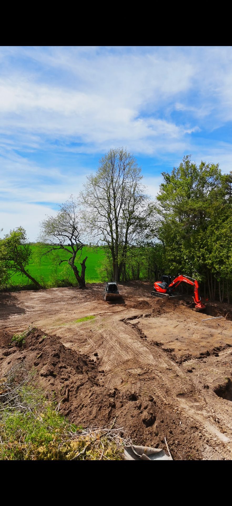Aerial overview of 3SIXTY environmental excavation site